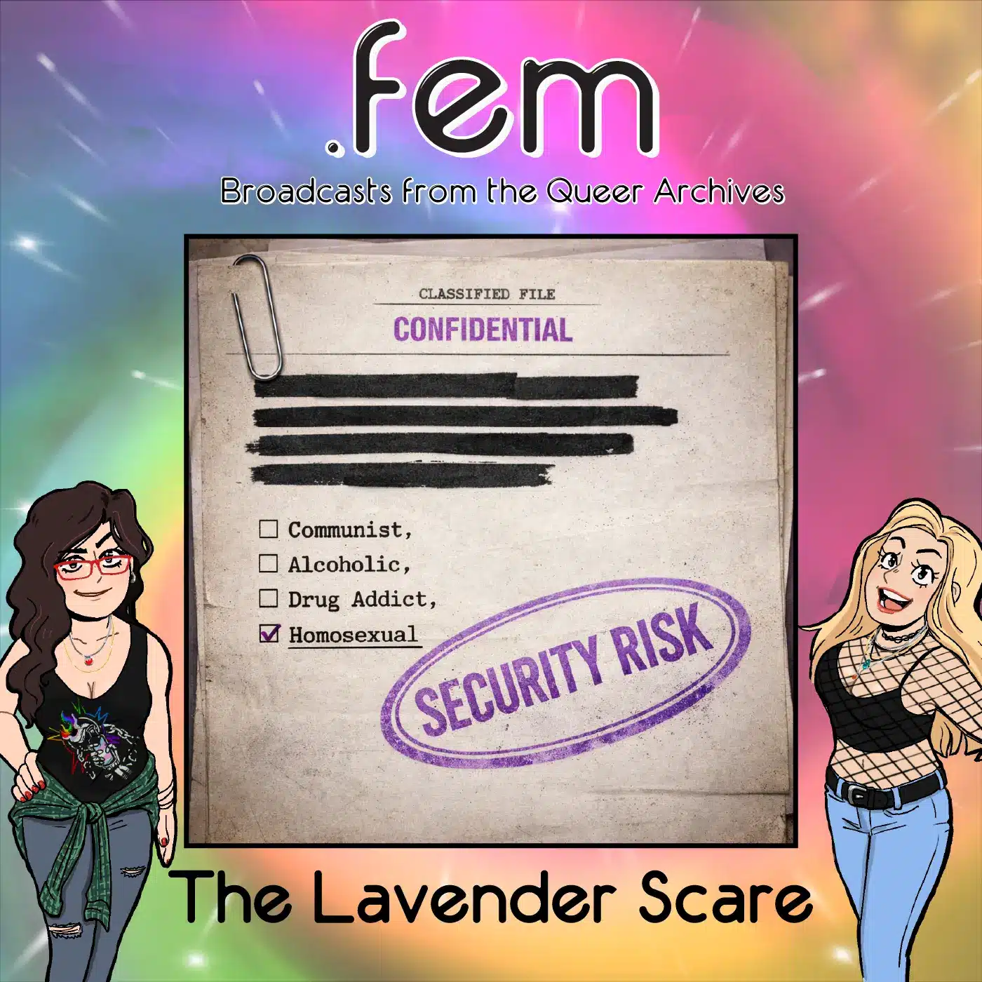 Episode 24 – The Panic Playbook: Fear, blackmail, and the Lavender Scare